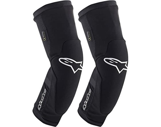 photo de Alpinestars Genouilleres Paragon Plus Noir/Blanc