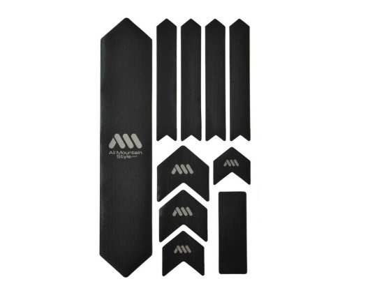 photo de AMS Kit protection de cadre all montain 10 pieces Noir