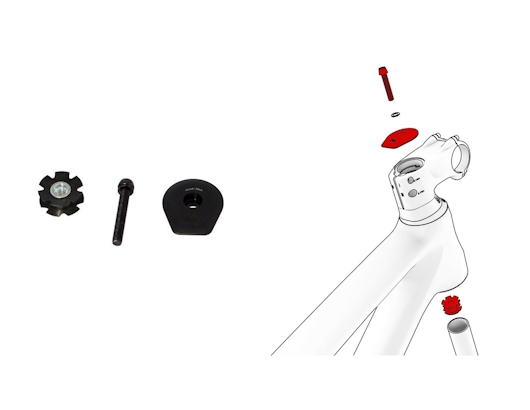 photo de Bouchon potence système araignée BH