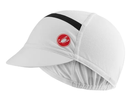 photo de Castelli Ombra Cycling Cap blanc casquette