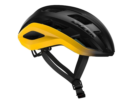 photo de Lazer casque route Strada KinetiCore noir jaune